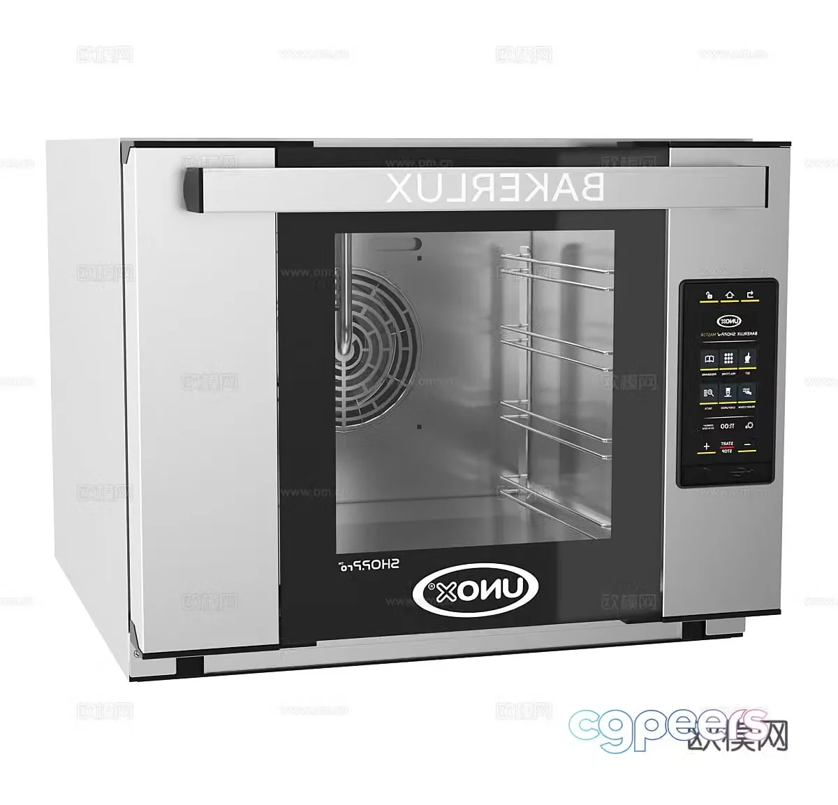Smart oven microwave oven disinfection cabinet daily household appliances kitchen appliances 3D model