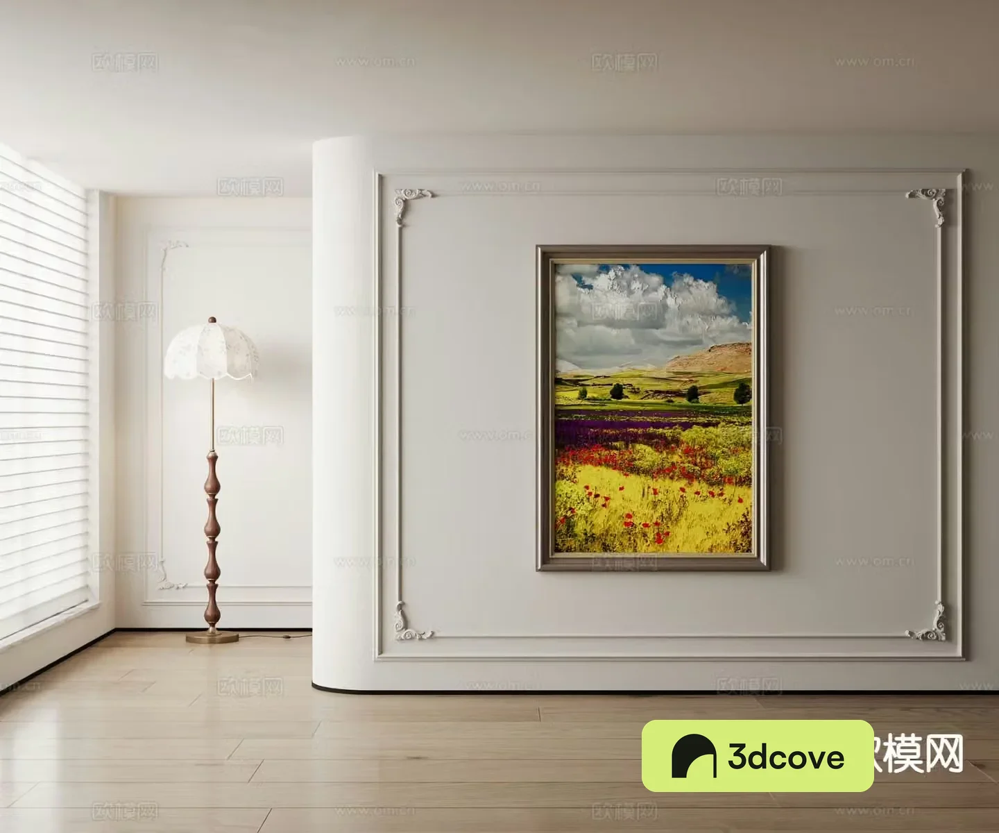 American decorative painting landscape oil painting
