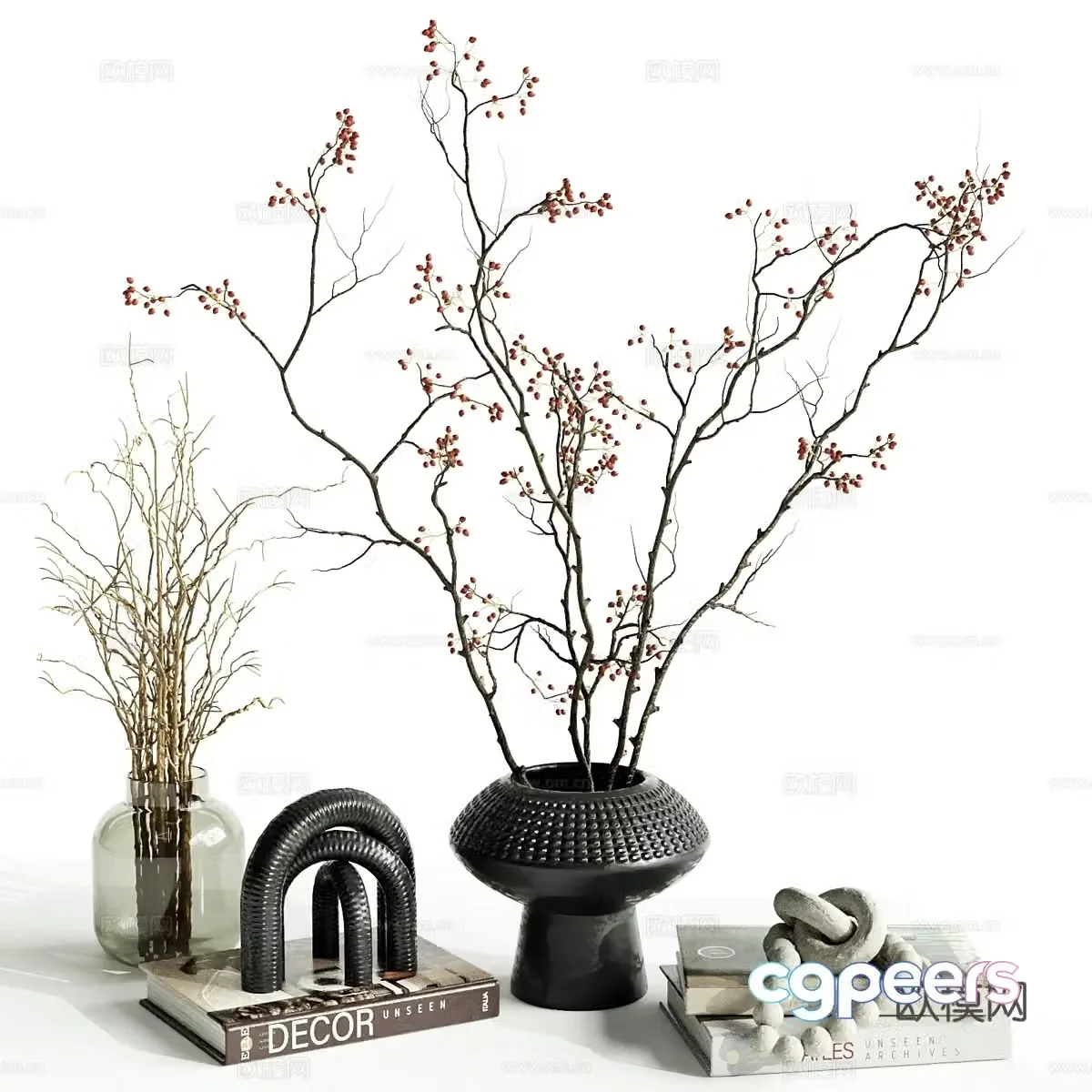 Tea set 3d model