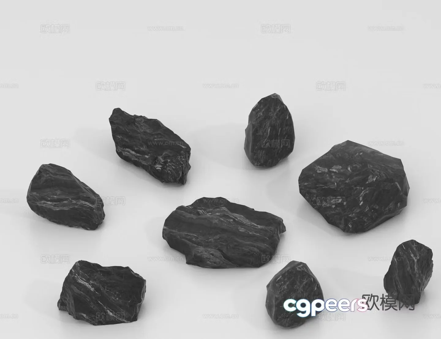 Stone Stone Landscape Stone 3D Model
