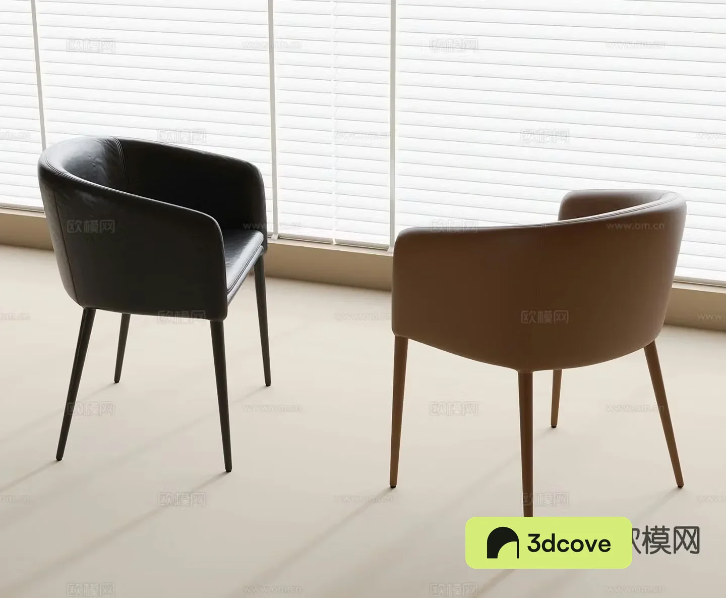 leather chair dining chair