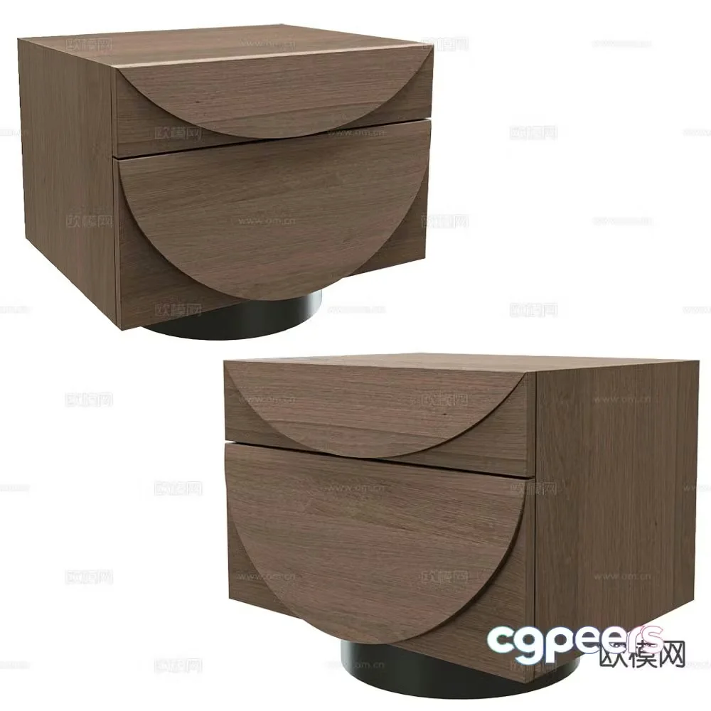 bedside table 3d model