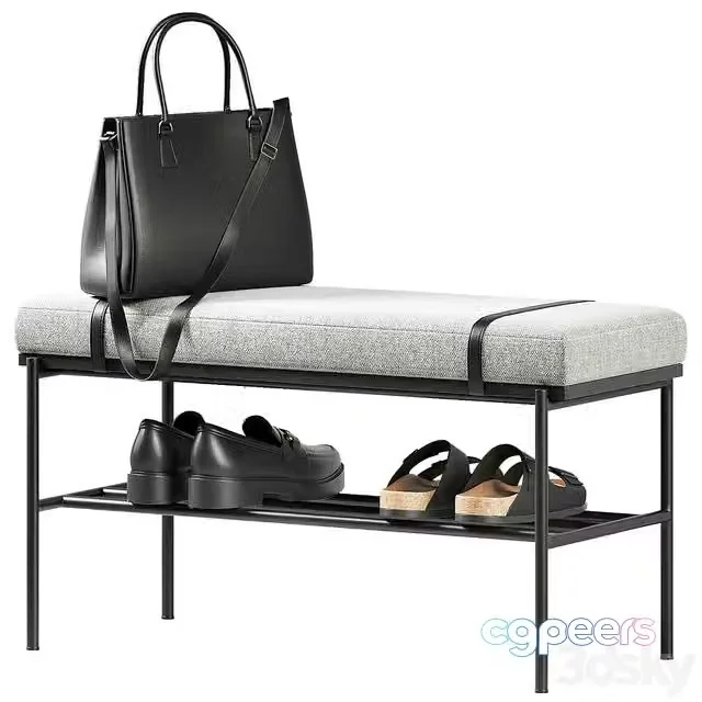 3ds Max Free – Shoe rack Lulu Space 2