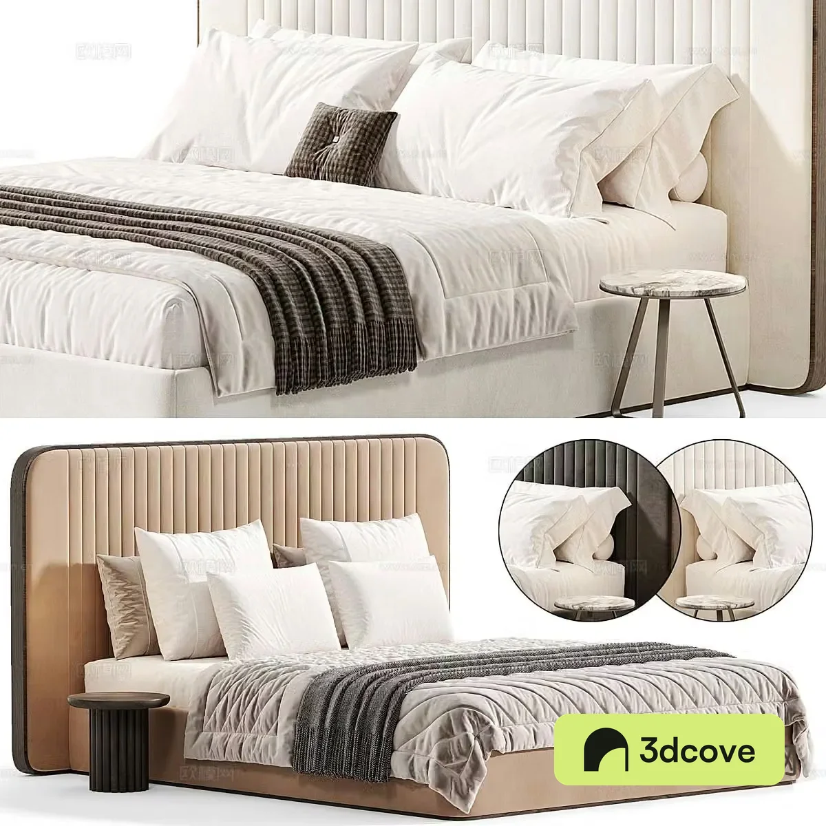 Italian double bed