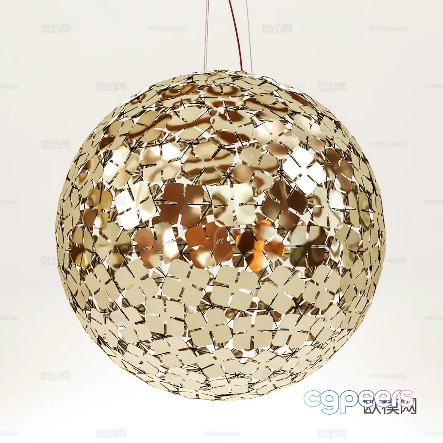 Modern Chandeliers Creative Chandeliers Metal Chandeliers 3D Model