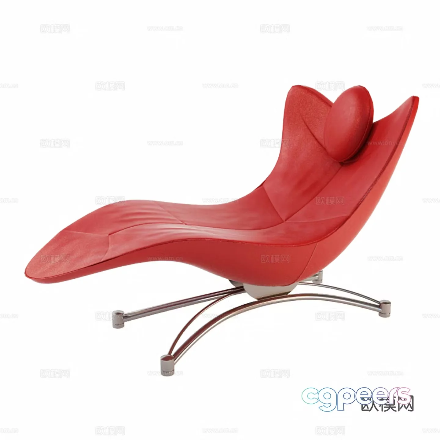 Creslow Deside lounge chair 3d model