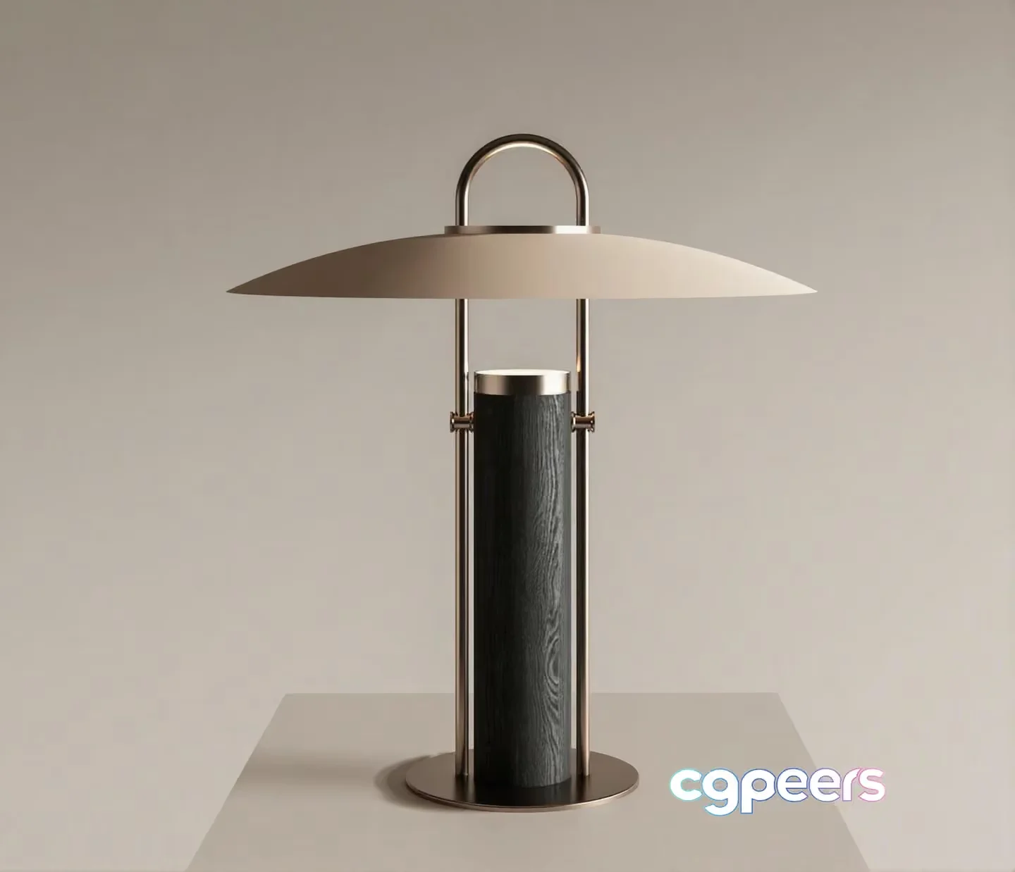 Modern Table Lamp 3D Model – 9652 – VRAY Render