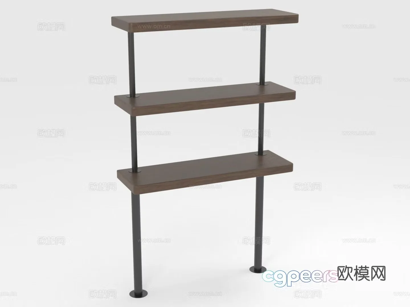 Shelf Exhibition shelf Bookshelf Floor shelf 3D model