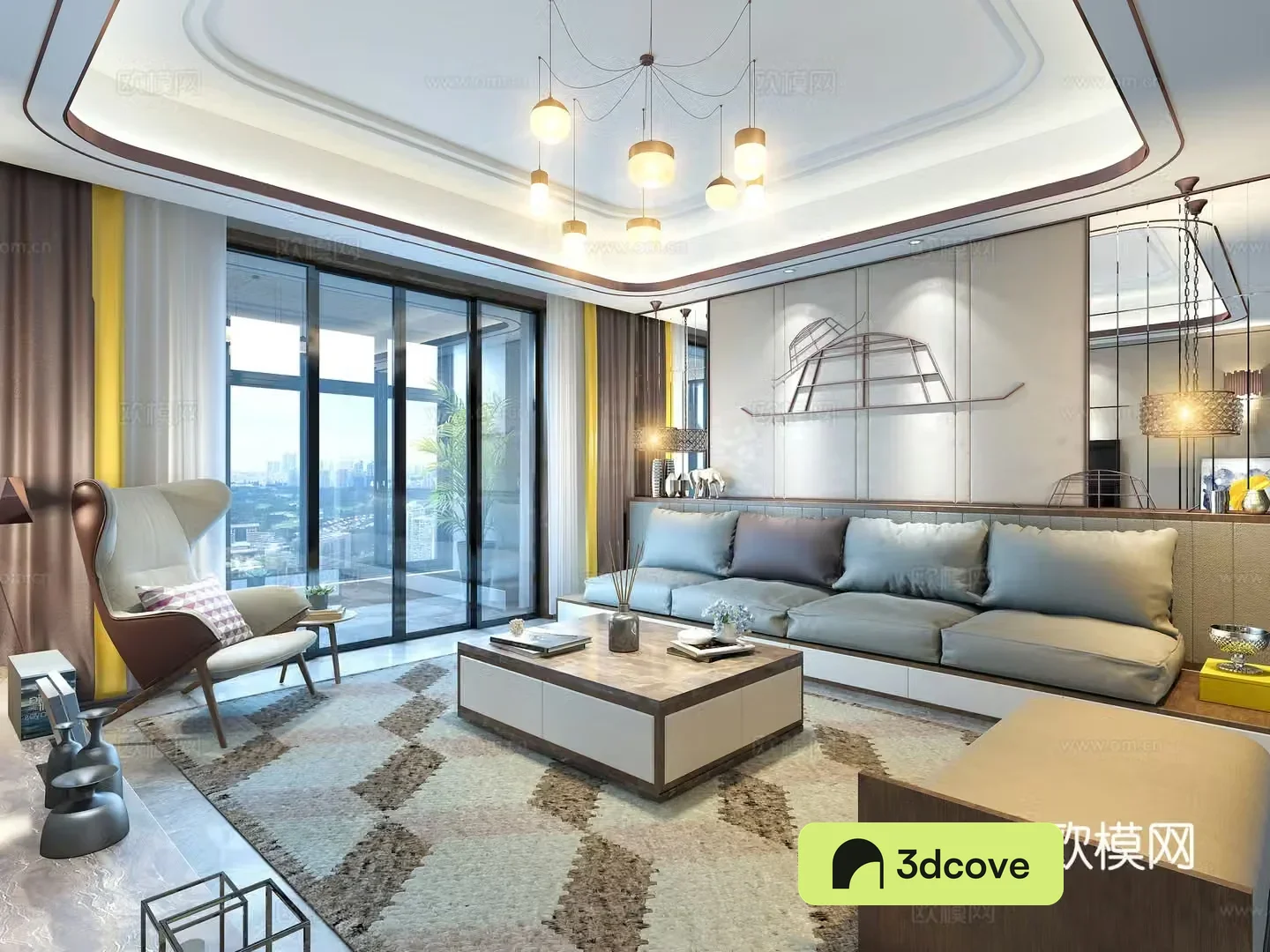 Modern living room