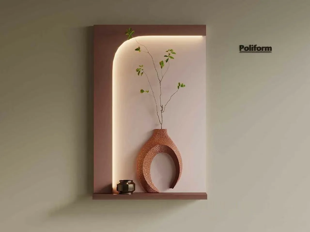 Modern Wall Decor 3D Model – 2355 – VRAY Render