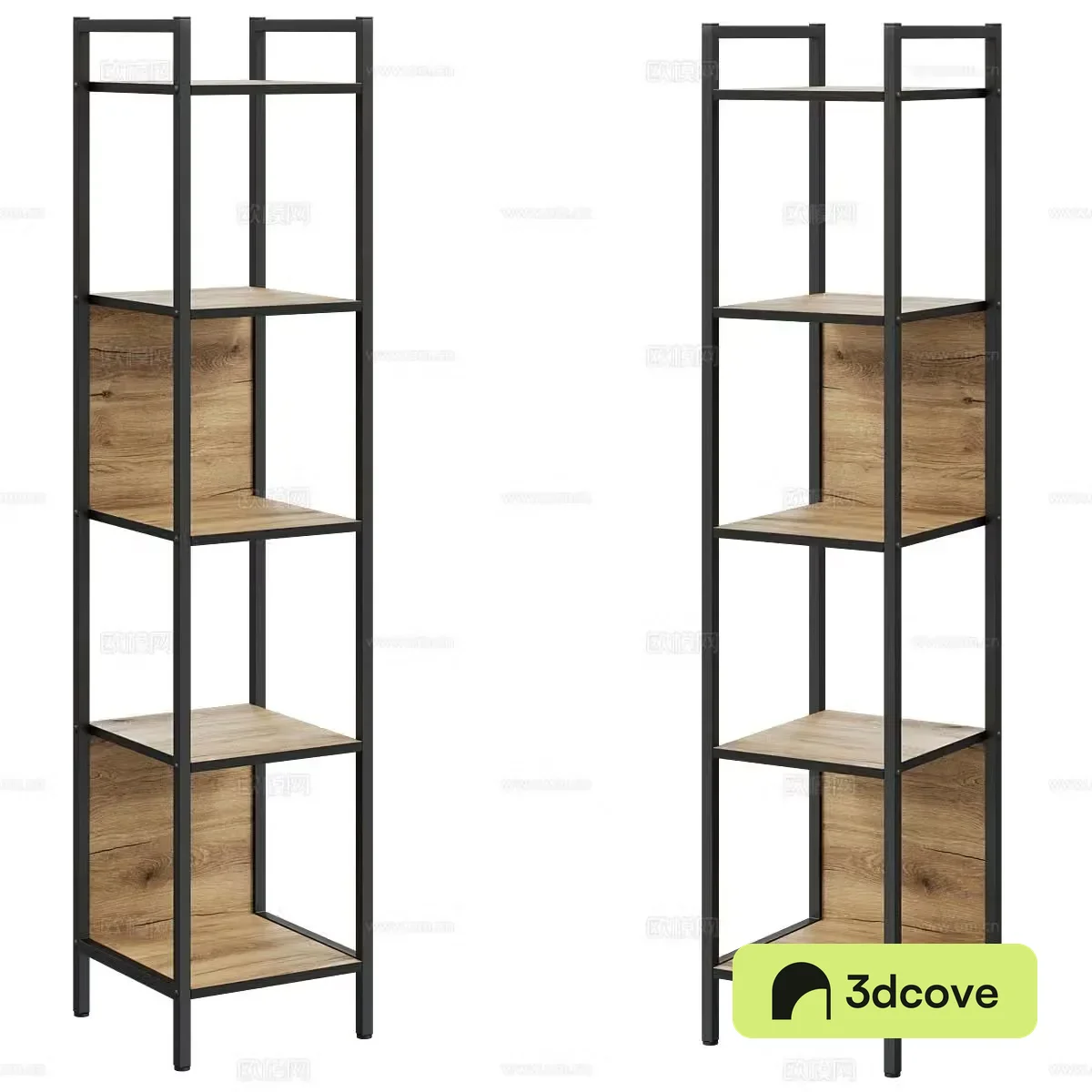 Nordic simple decorative cabinet shelf