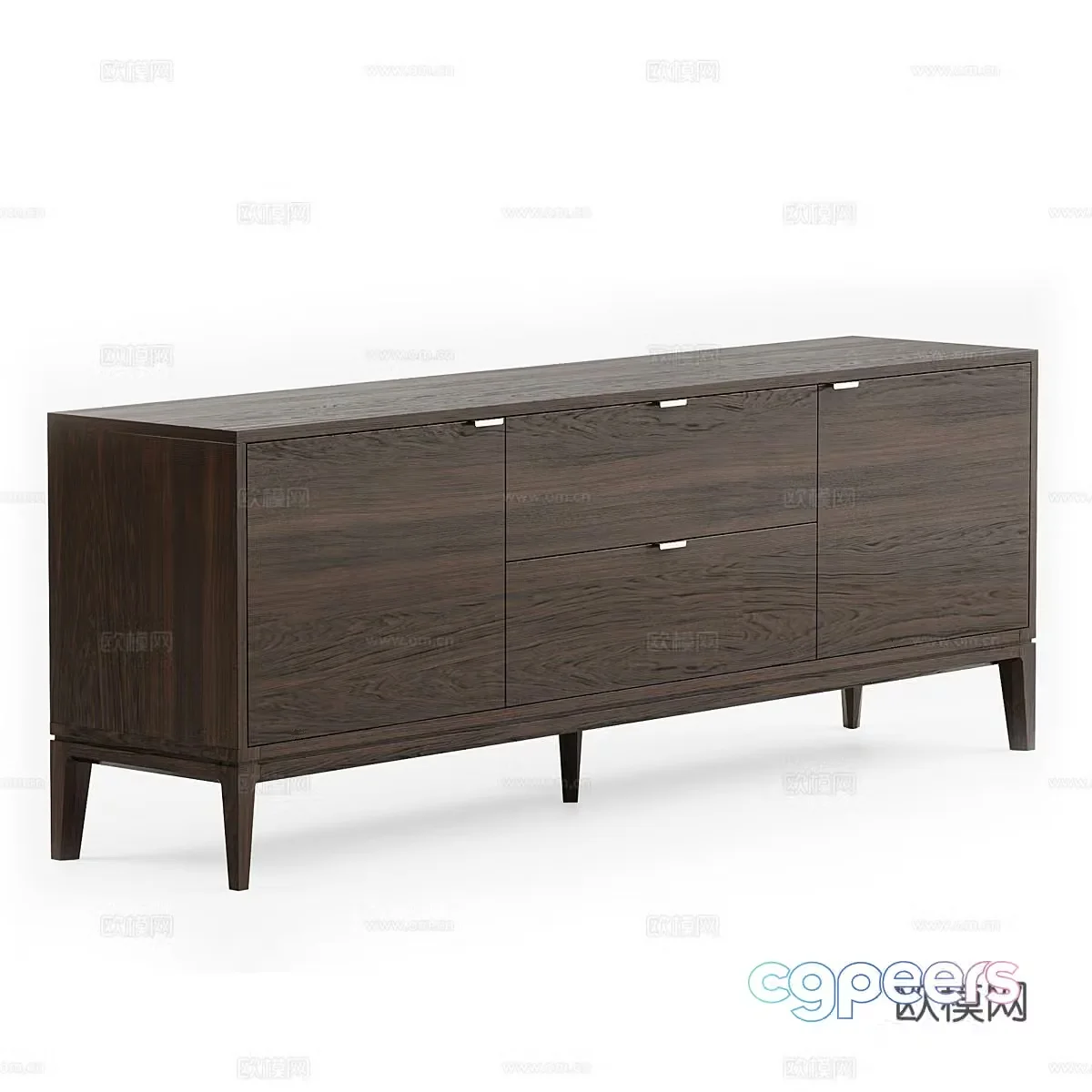 New Chinese style TV cabinet 3d model