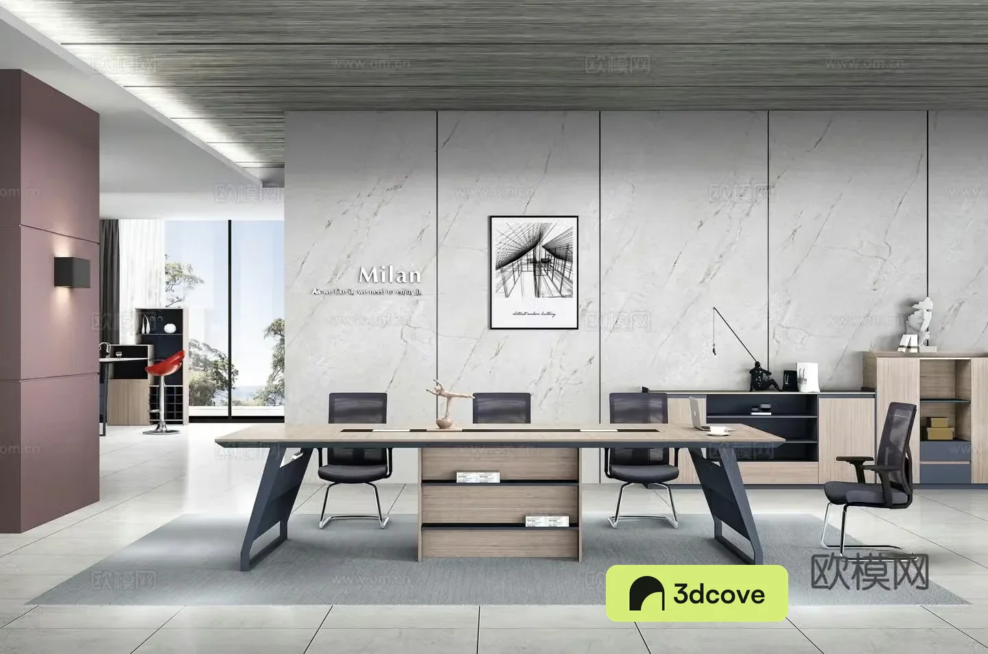 Working equipment office space office area staff desk and chair