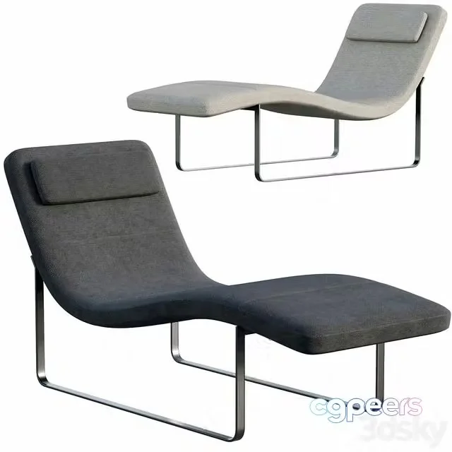 3ds Max Free – chaise longue LANDSCAPE By B&B Italia