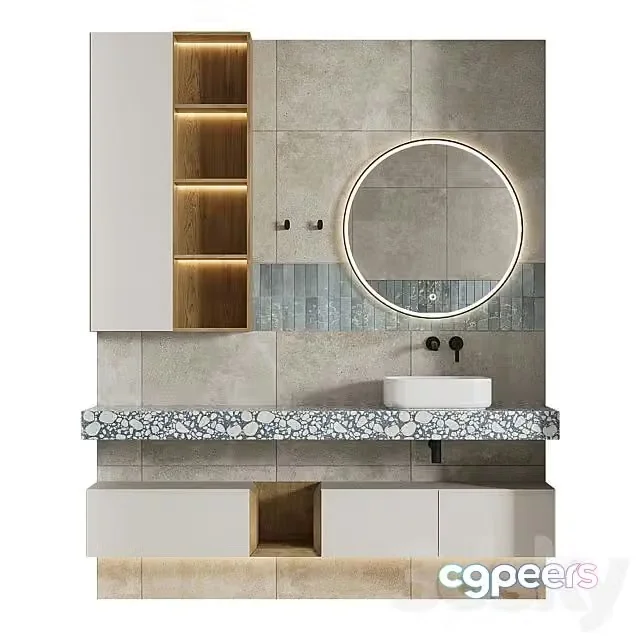 3ds Max Free – Bath Furniture 6