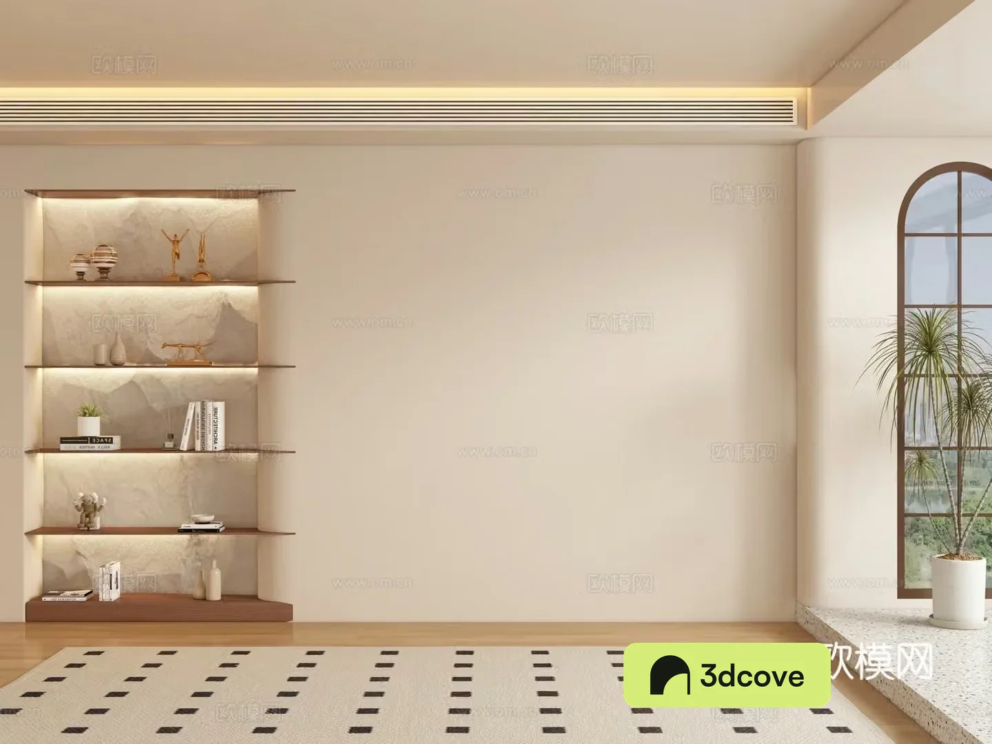 Medieval style background wall sofa background