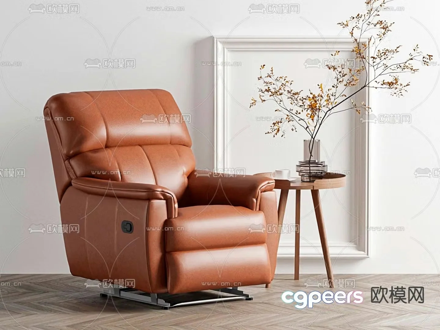 Modern massage sofa 3d model
