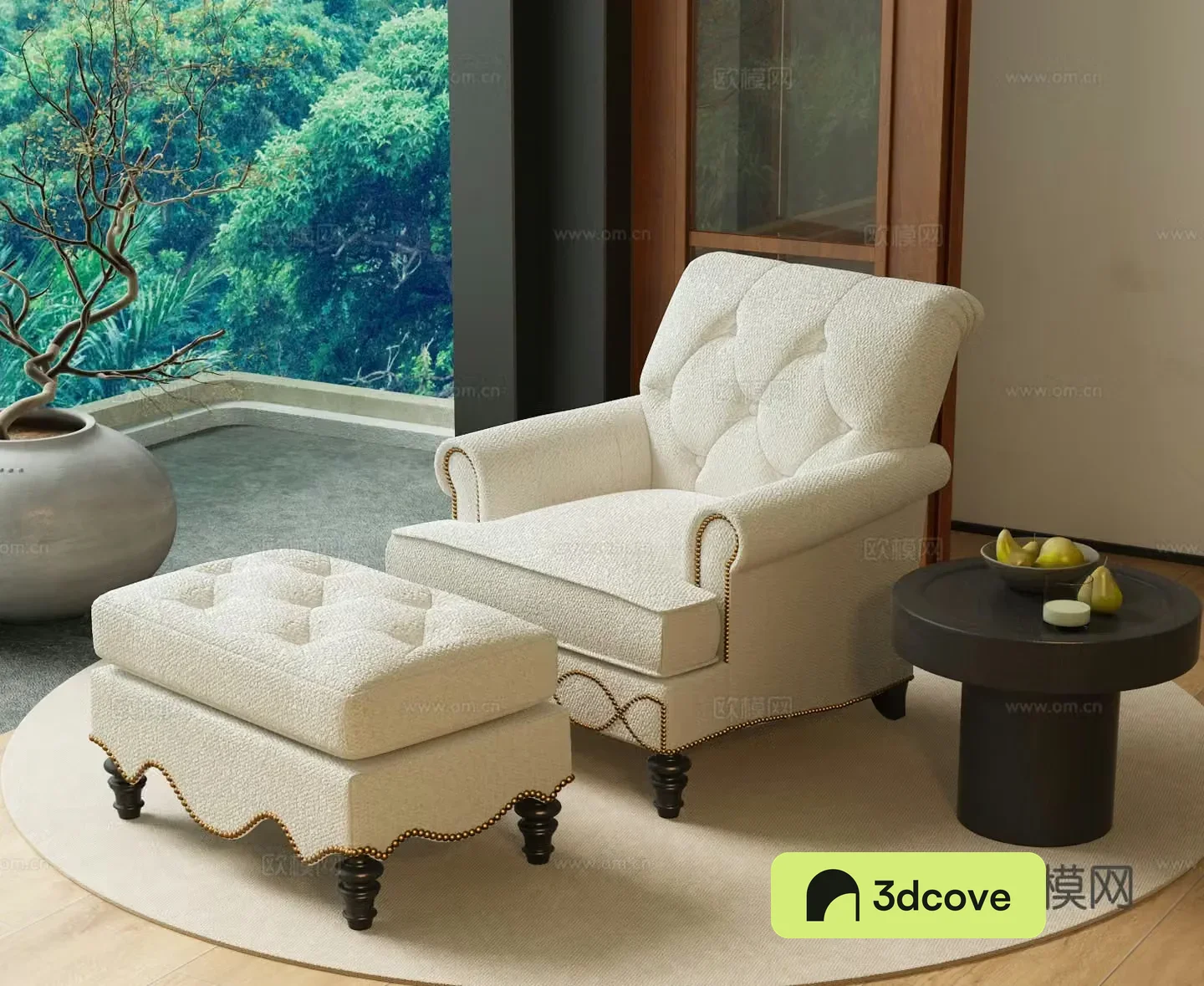 Modern French casual sofa American casual sofa French retro casual sofa