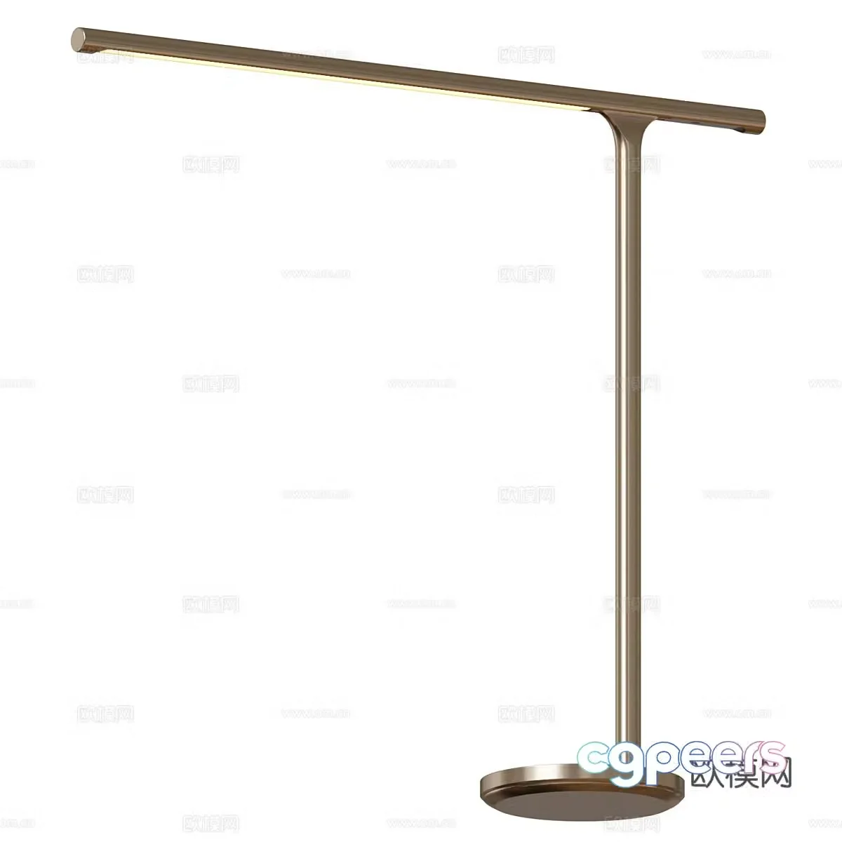 Modern light luxury minimalist desk lamp 3D model