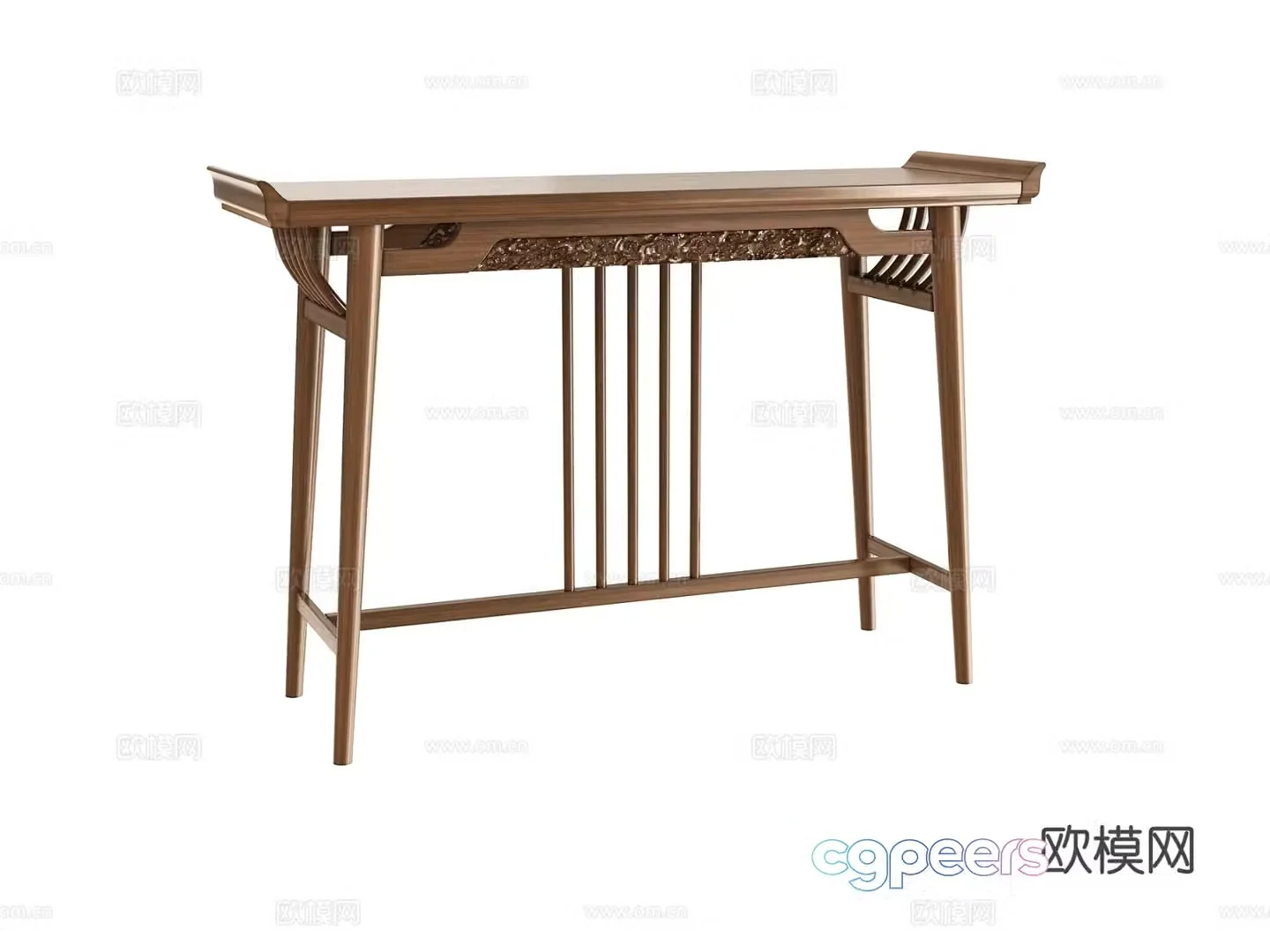 New Chinese-style Duanjingdai 3D model