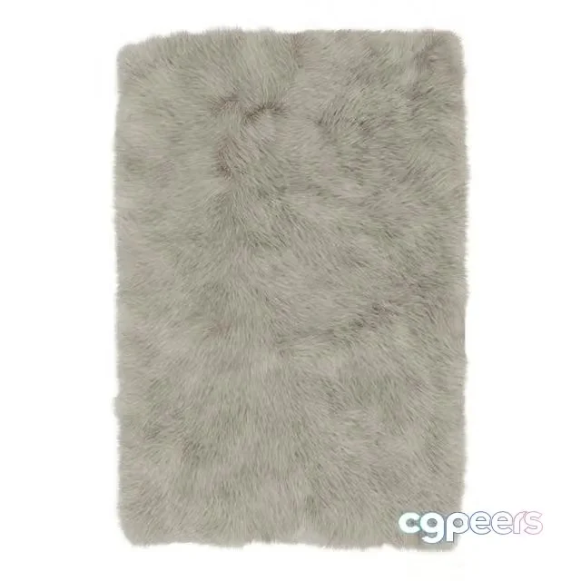 3ds Max Free – Dominick Handmade Shag Teal Area Rug 2