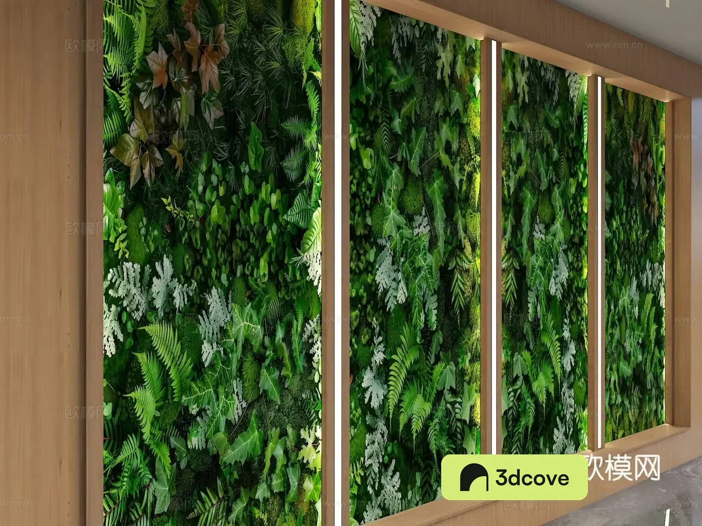 Modern background wall