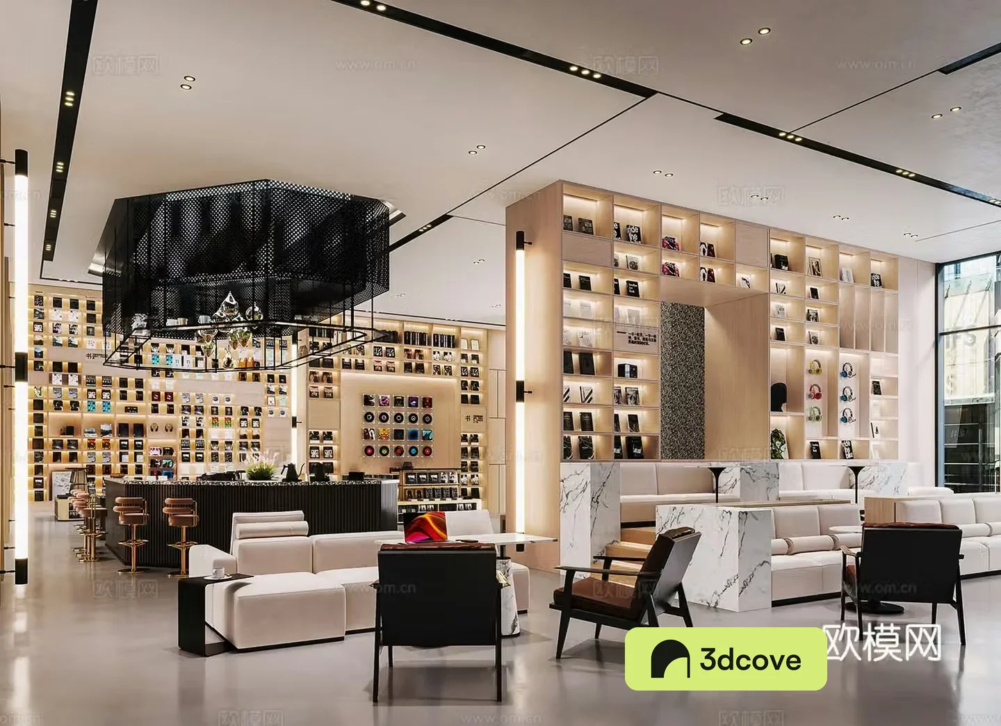Sunac modern style sales office