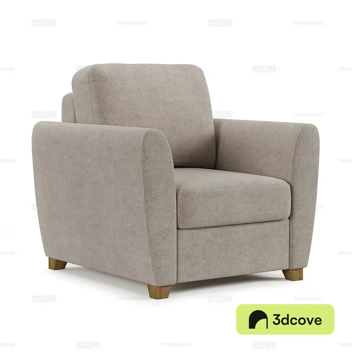 Modern single sofa