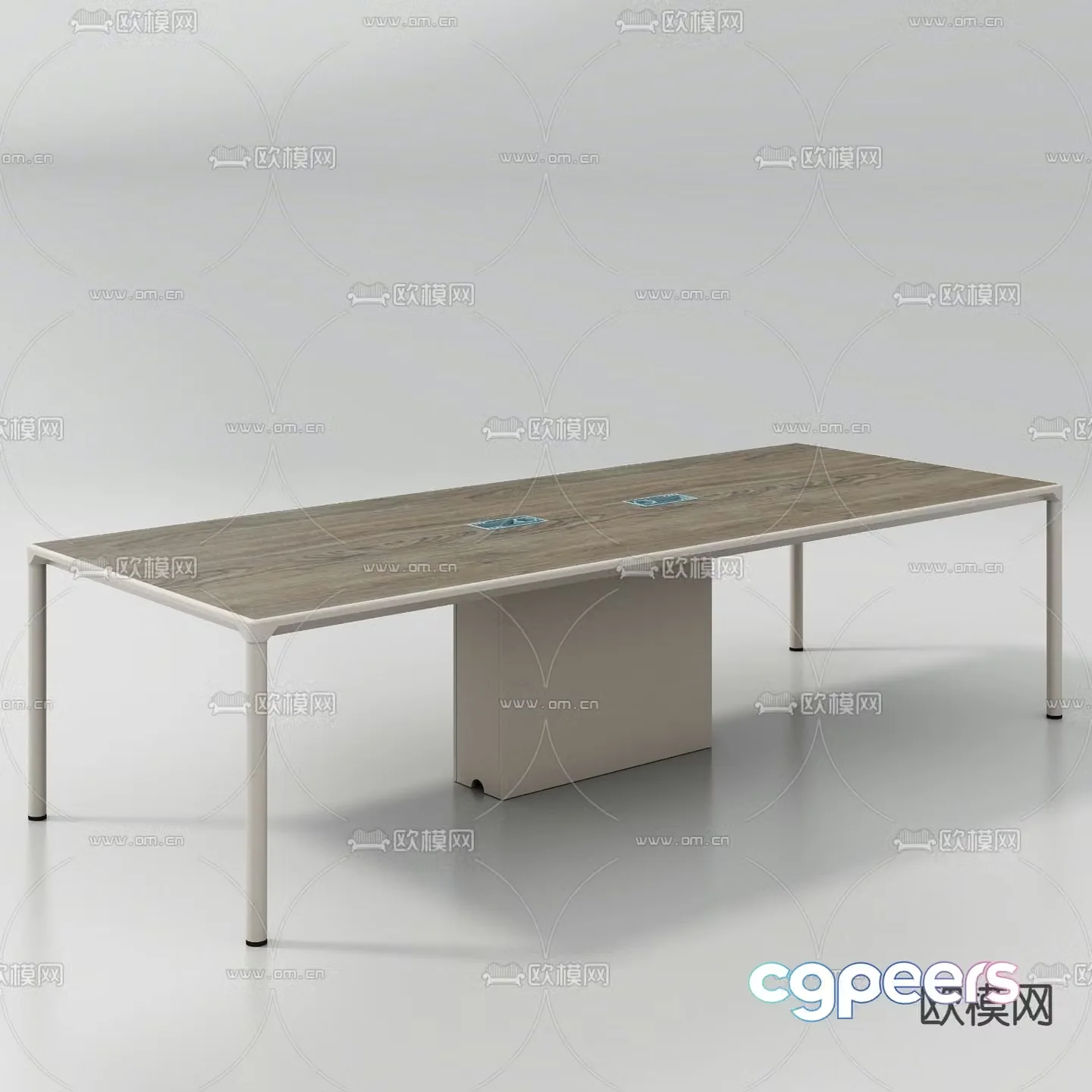 conference table conference table office desk 3d model