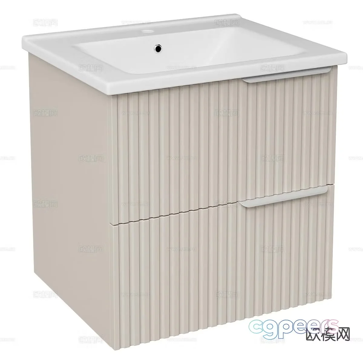 Modern wash basin basin 3d model