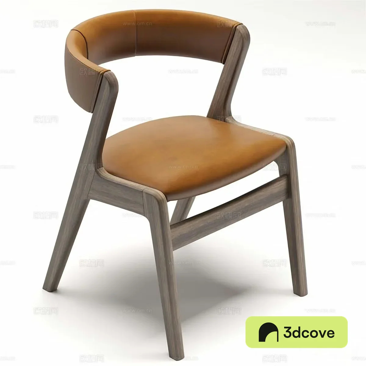 MONACO ash single chair dining chair tea chair