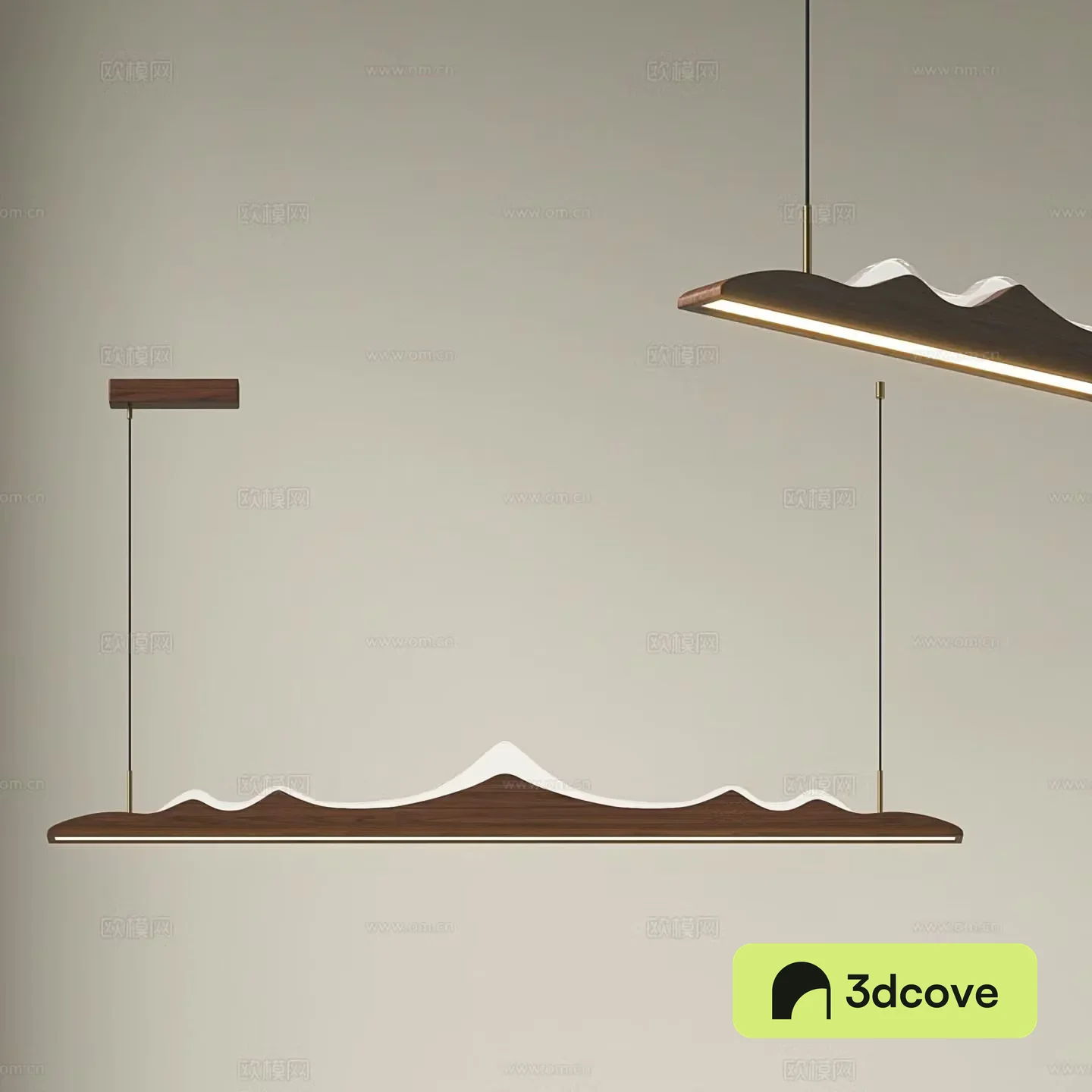 New Chinese style chandelier mountain chandelier