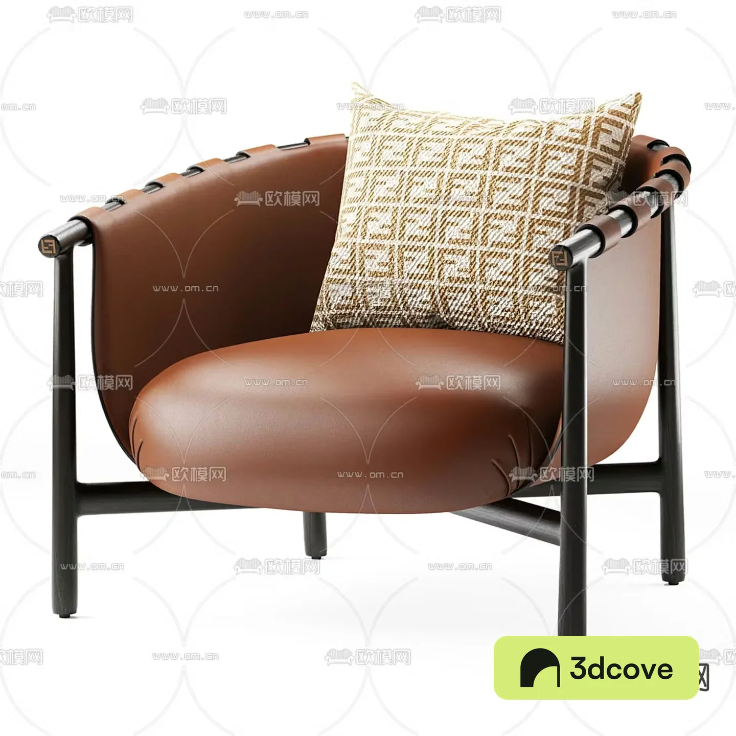 Leisure chair single chair leather chair