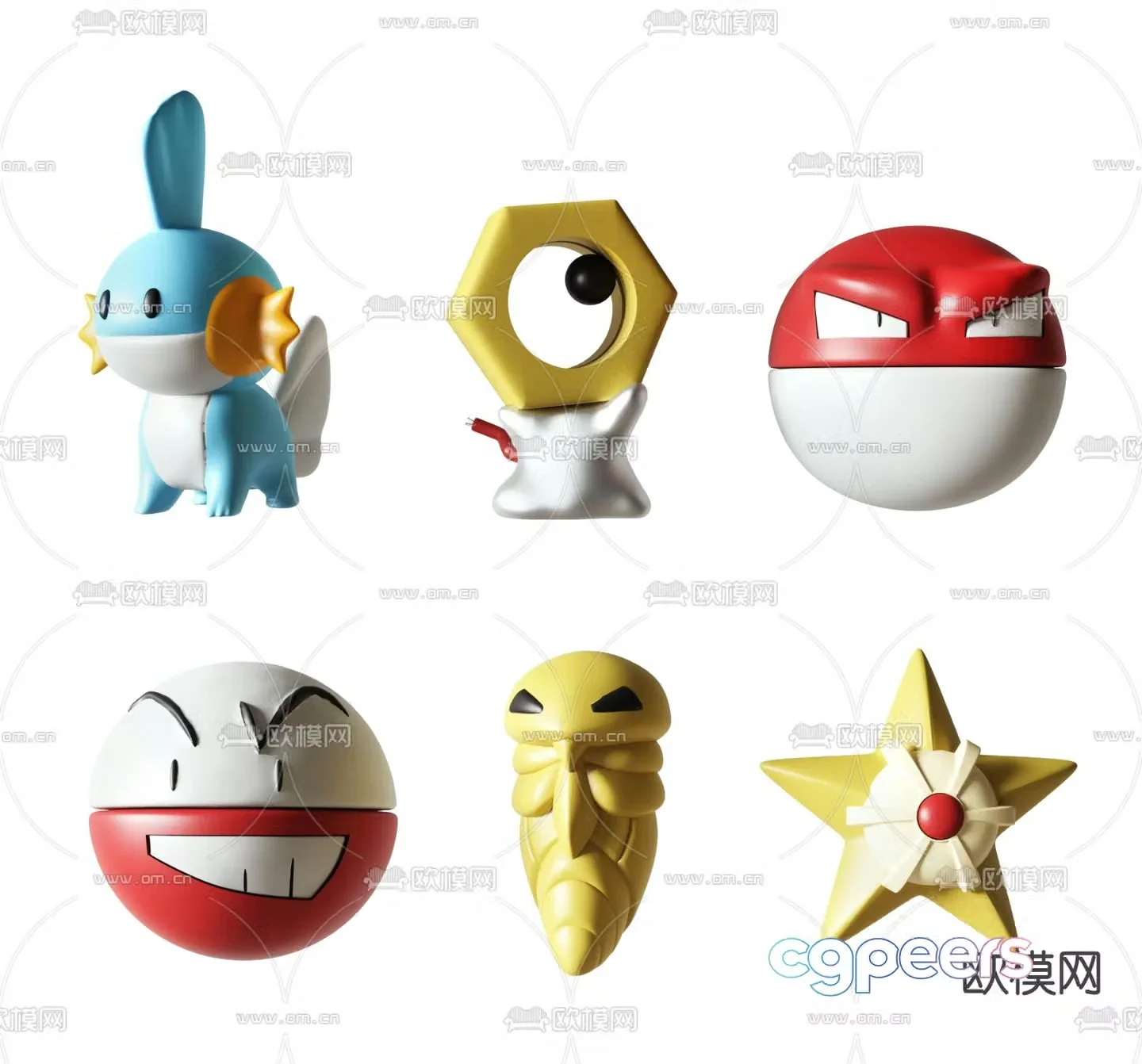 Pokémon toy doll 3d model