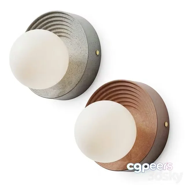 3ds Max Free – Spark and Bell Solas Wall Lamp