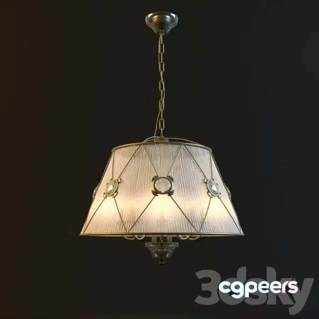 3ds Max Free – chandelier la lampada