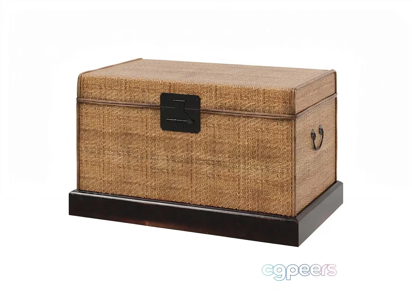 A Woven Chest 3D Model – 21915 – VRAY Render