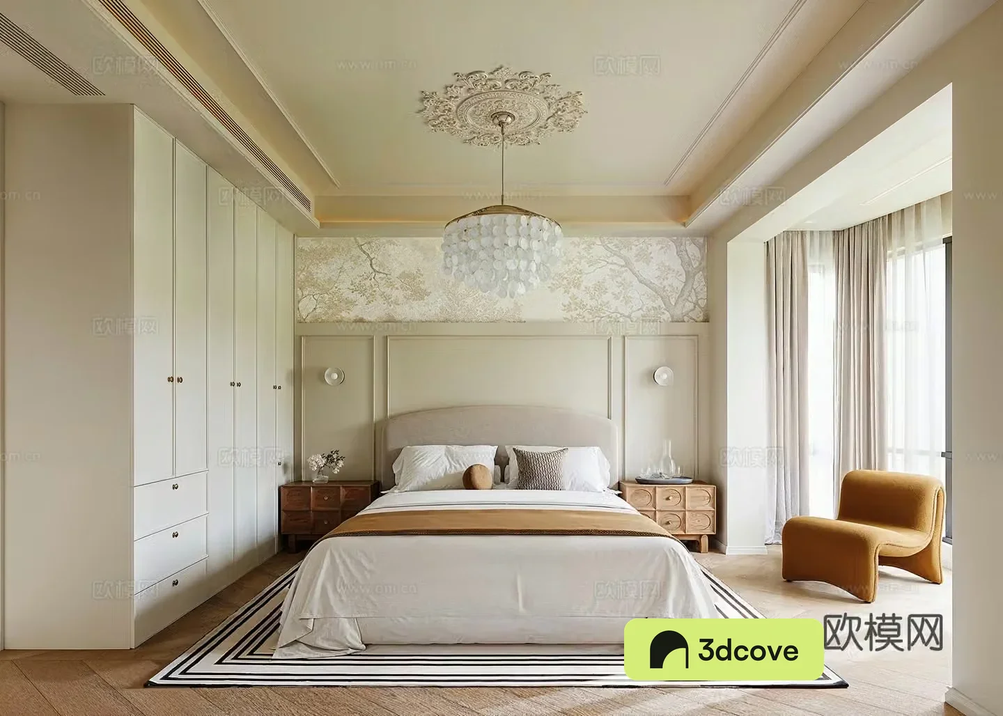 Modern bedroom