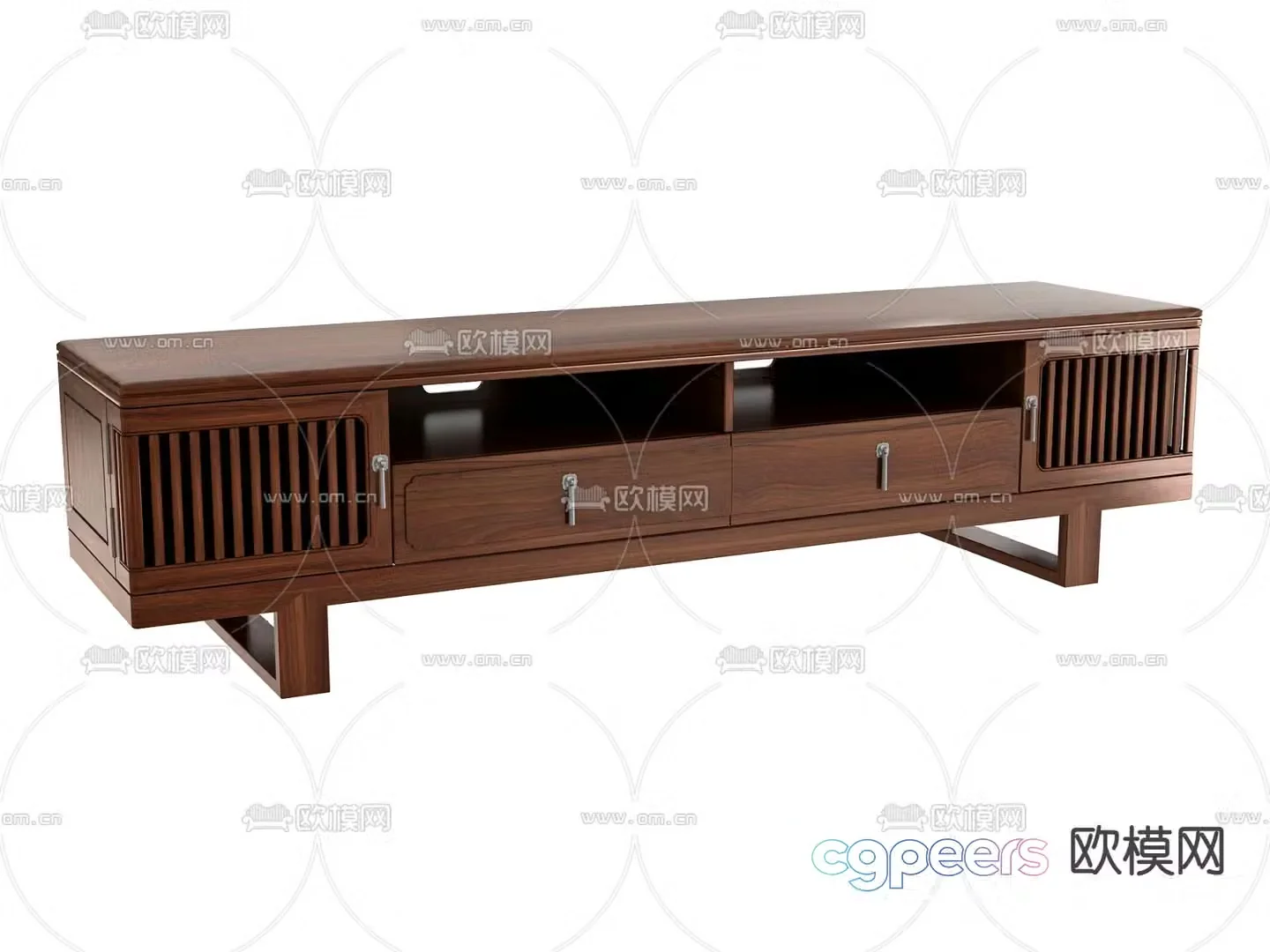 Chinese TV cabinet 3D model