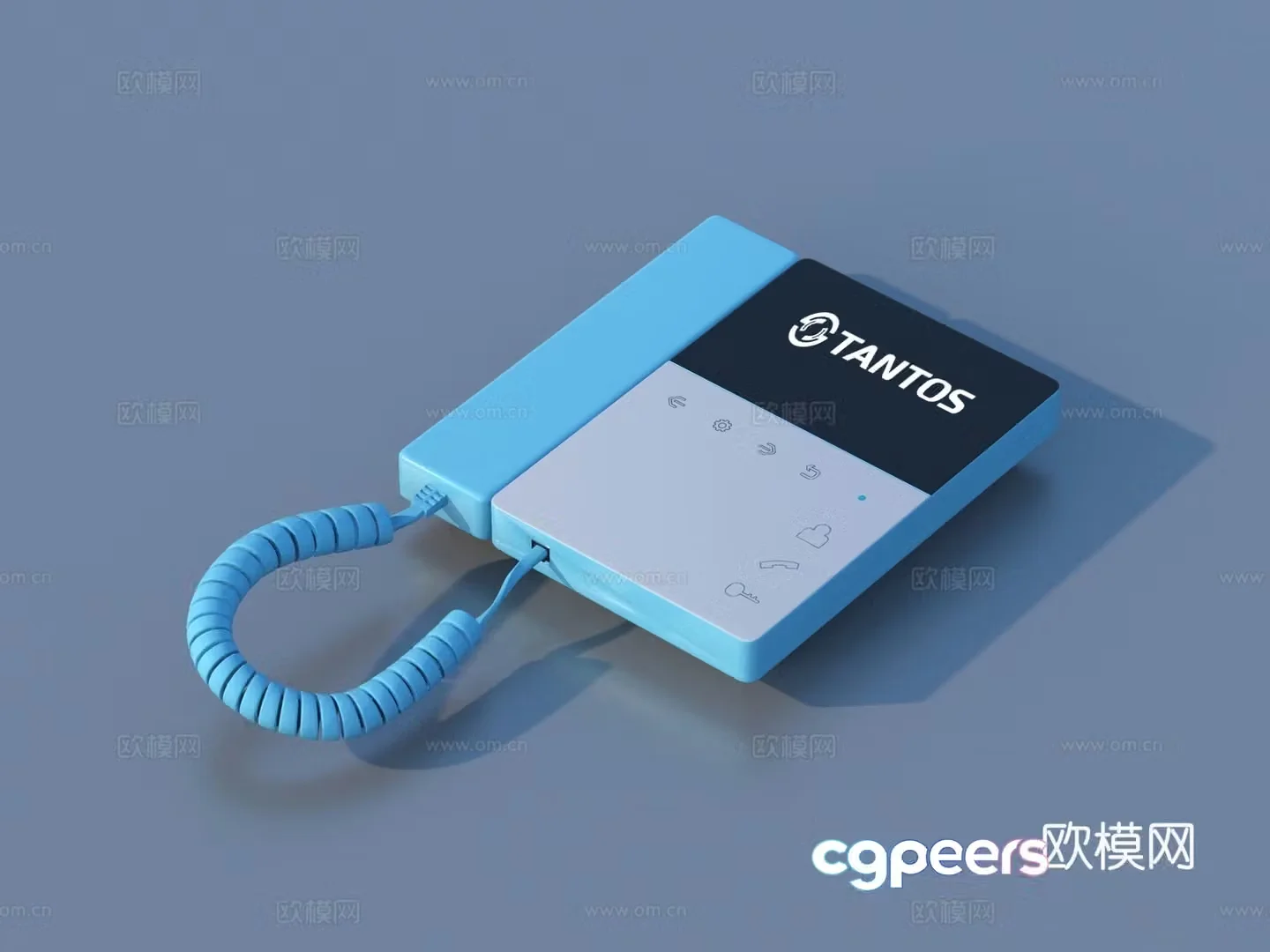 Telephone Videophone Electrical Communication Tools 3D Model