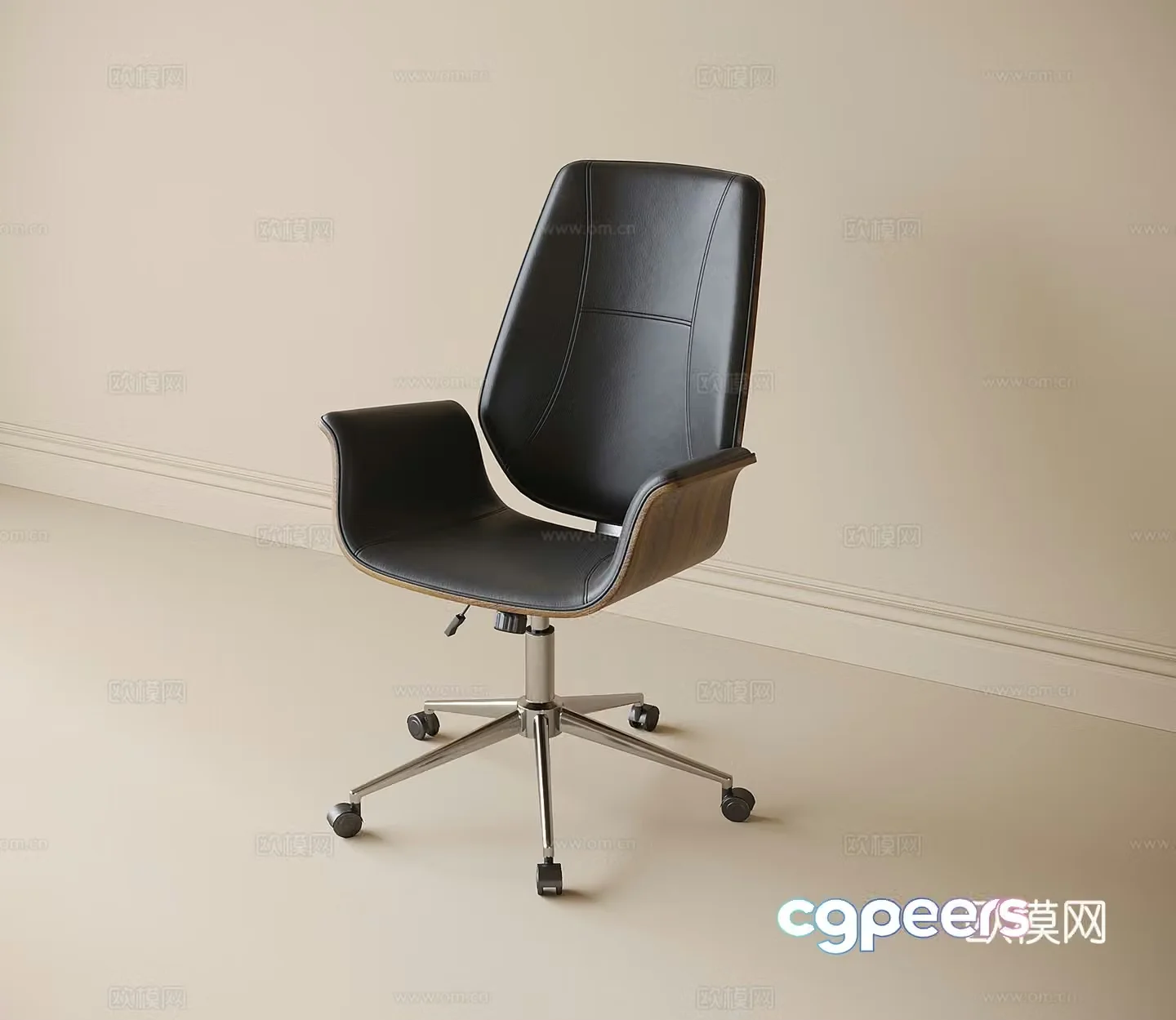 Modern office chair 3d model