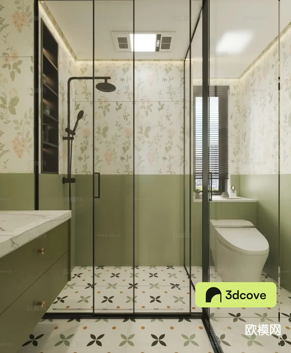 French bathroom