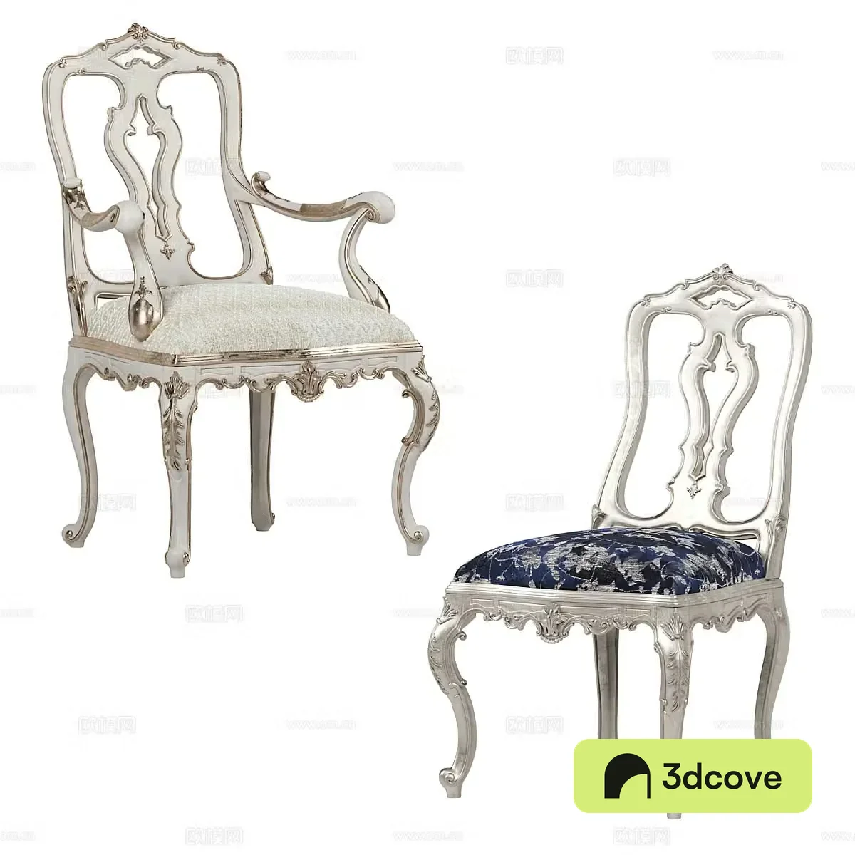 French lounge chair
