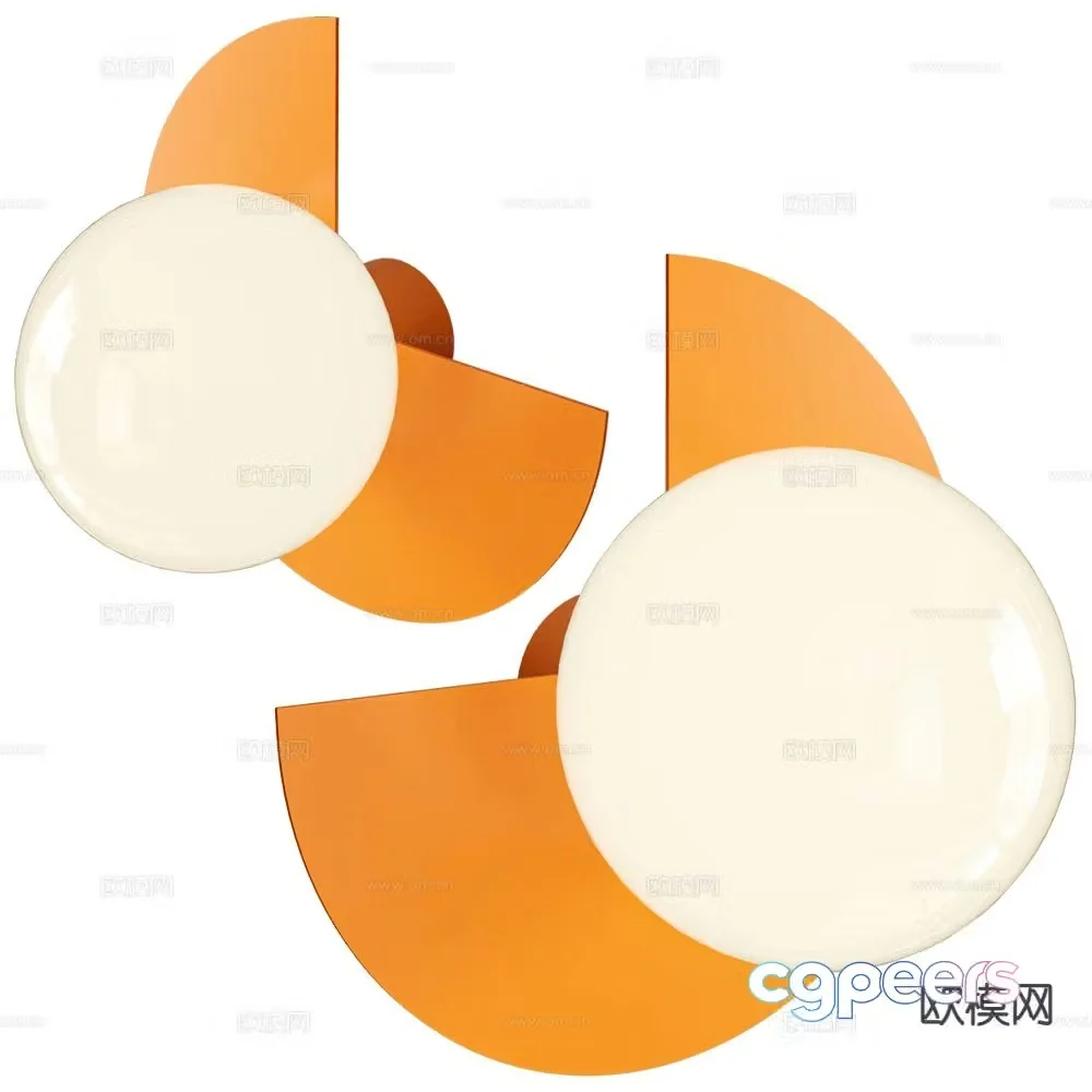SWEDISH NINJA wall lamp 3d model