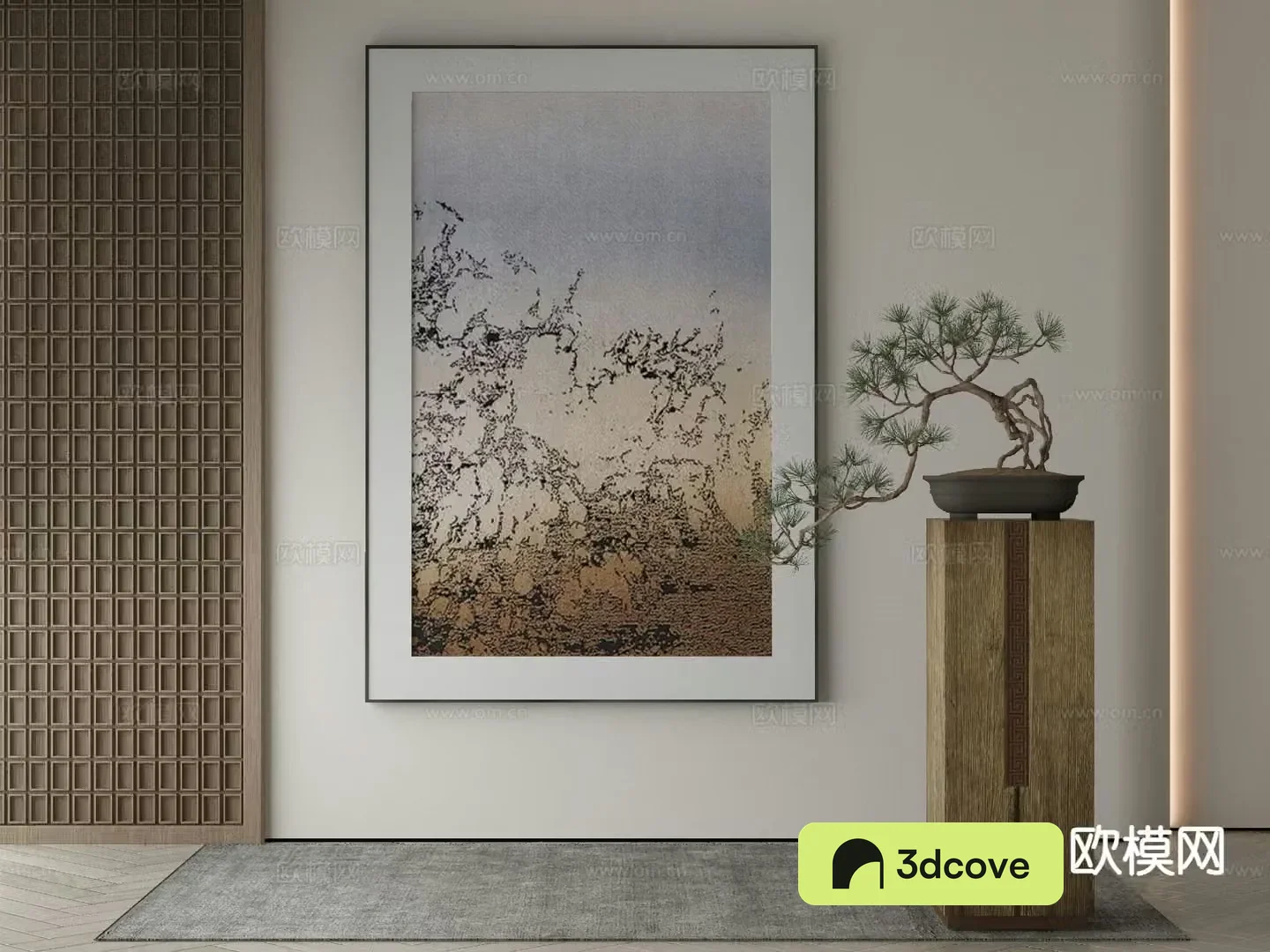 New Chinese style decorative painting abstract painting