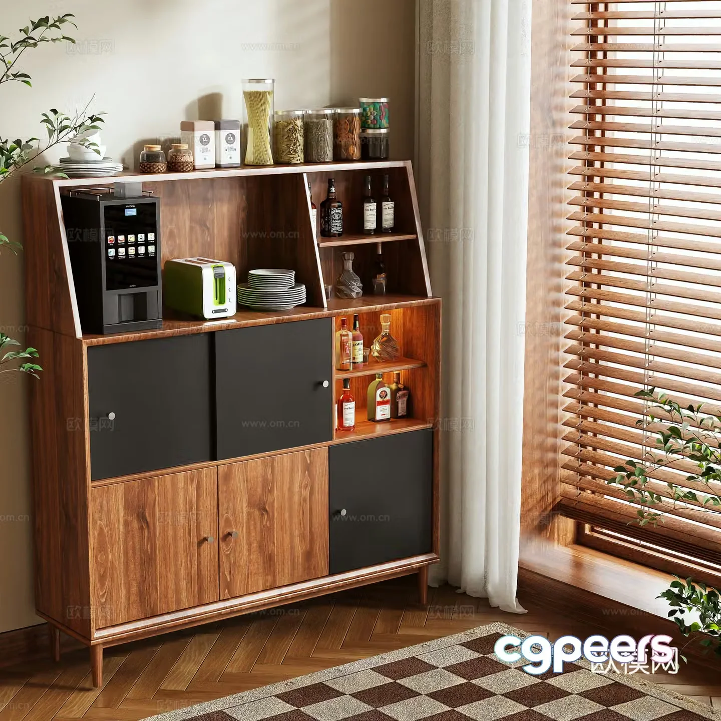 Sideboard 3D Model