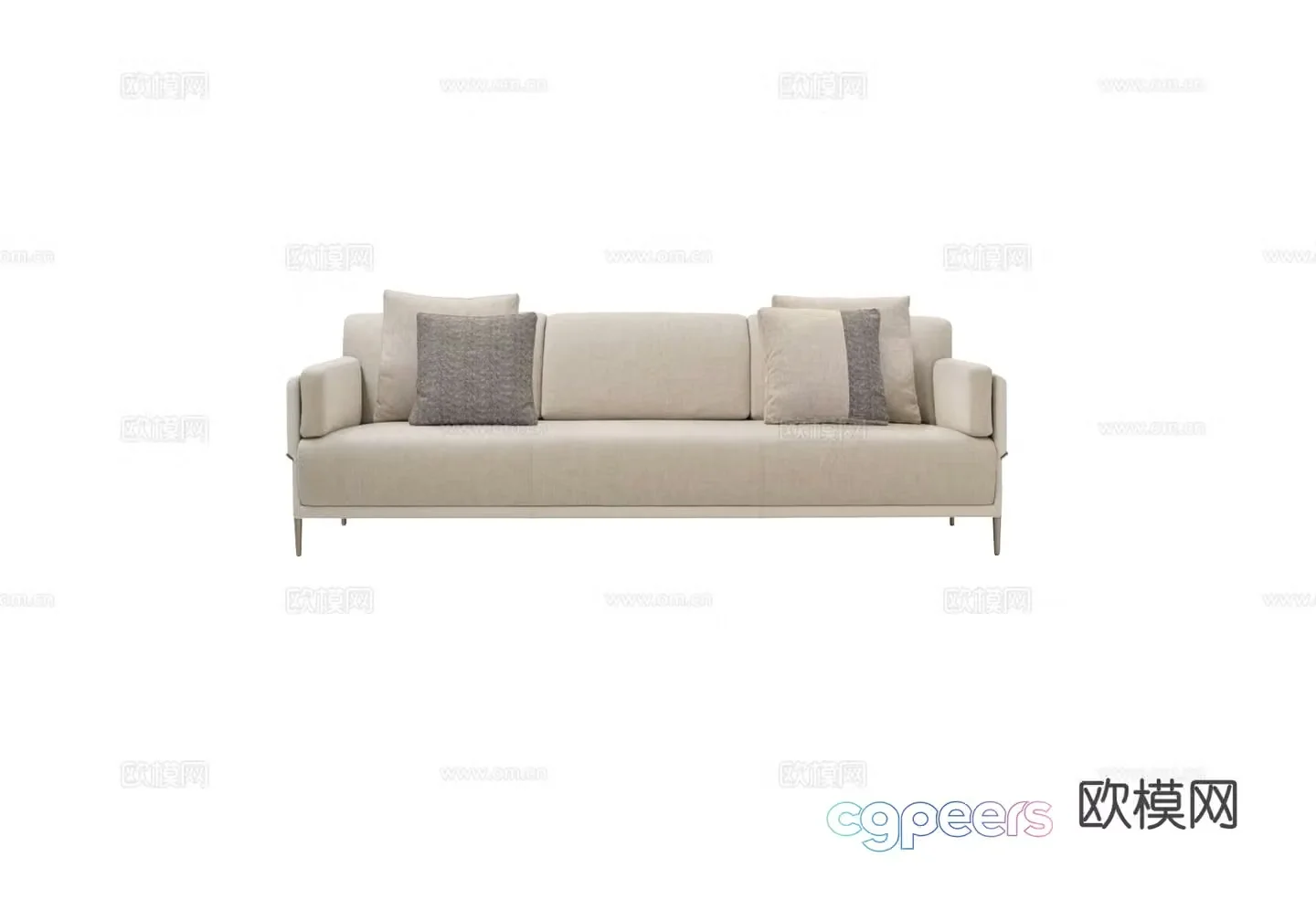 TURRI ZERO Multiplayer Sofa 3D Model