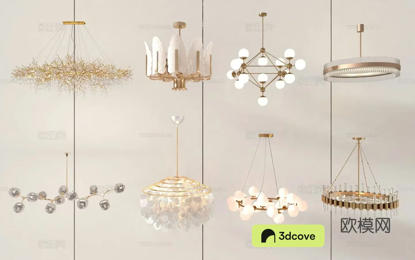 Light luxury chandelier living room chandelier dining room chandelier
