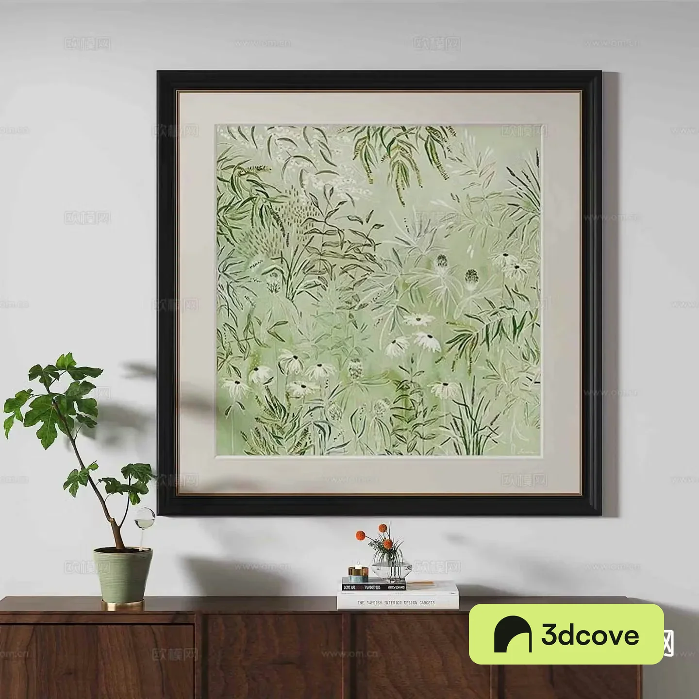 French hanging painting decorative painting