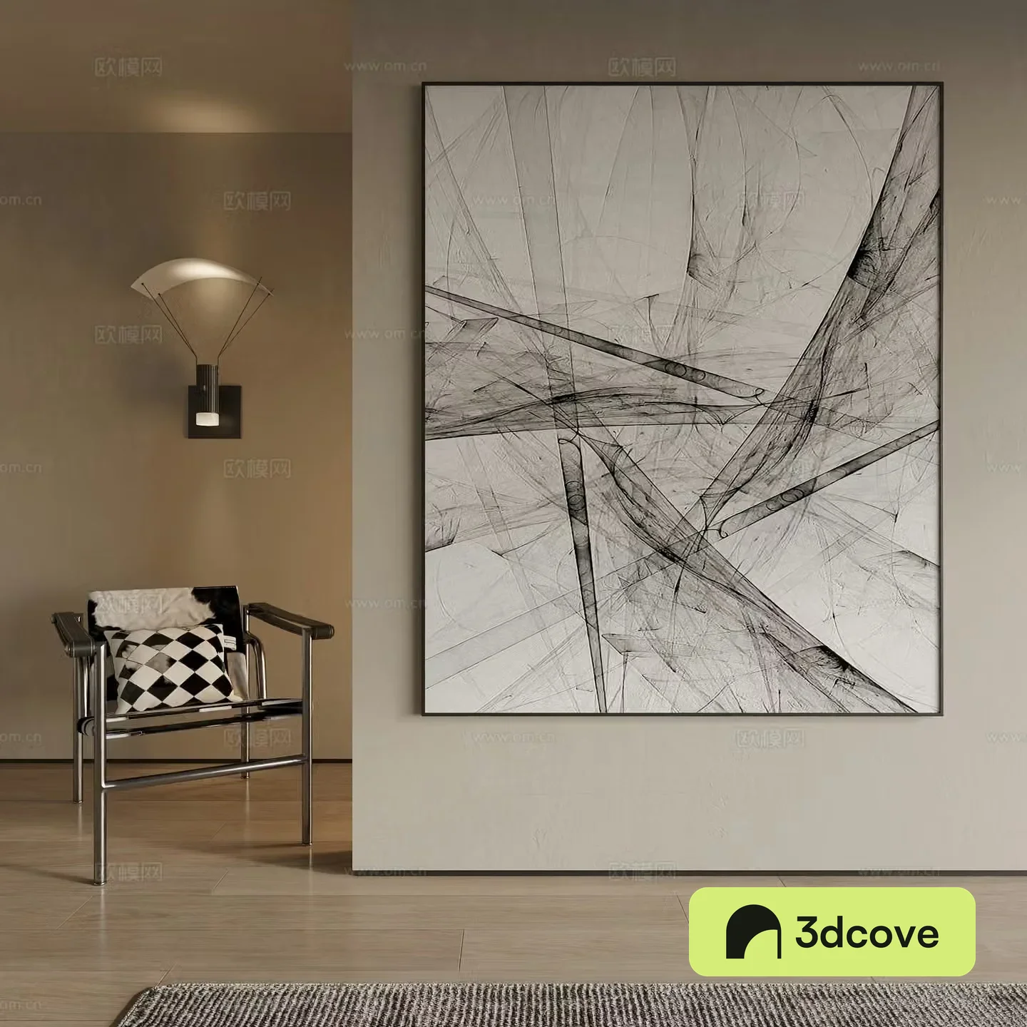 Modern decorative painting